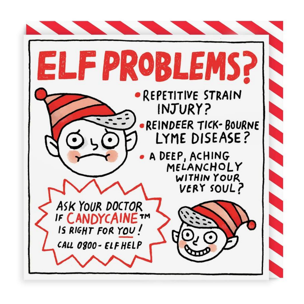Gemma Correll Elf Problems Christmas Card