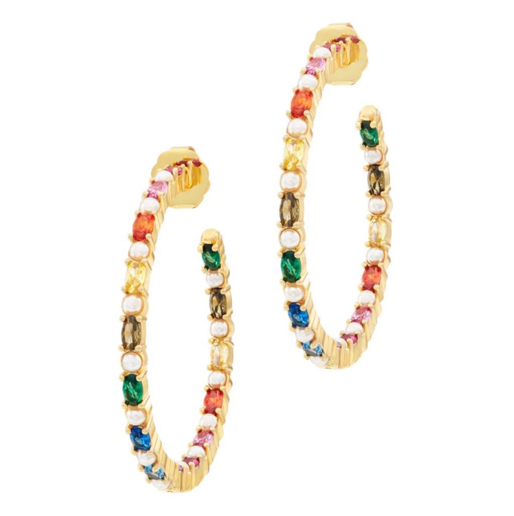 Tahitian Rainbow Earrings